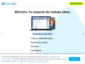 'bitrix24.mx' screenshot