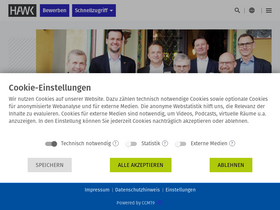 'hawk.de' screenshot