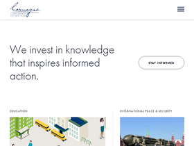 'carnegie.org' screenshot