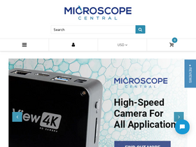 'microscopecentral.com' screenshot