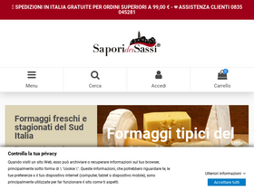 'saporideisassi.it' screenshot