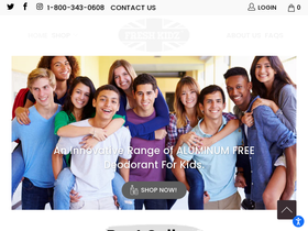myfreshkidz.com homepage screenshot