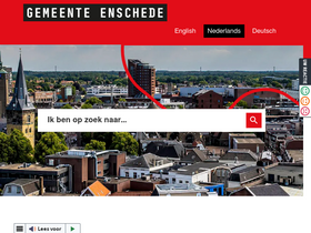 'enschede.nl' screenshot