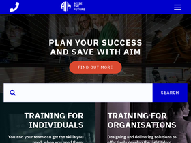 'aim.com.au' screenshot