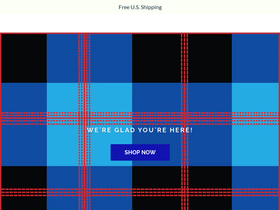 tartanapparel.com homepage screenshot