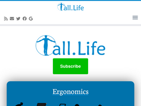 'tall.life' screenshot