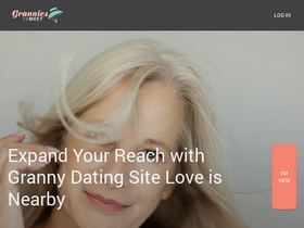 'granniestomeet.com' screenshot