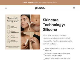 Pluune website screenshot