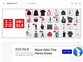 'defantri.com' screenshot