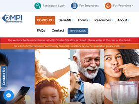 'mpiphp.org' screenshot