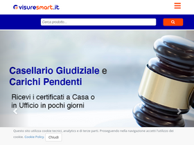 'visuresmart.it' screenshot
