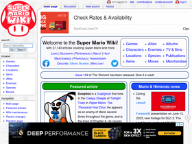 'mariowiki.com' screenshot