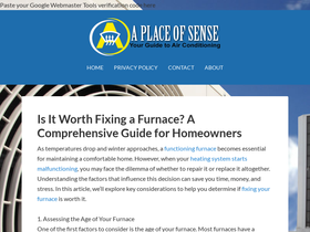 aplaceofsense.com