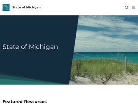 'michigan.gov' screenshot