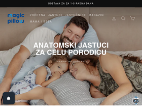magicpillow.rs homepage screenshot