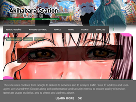 'akibastation.es' screenshot