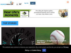 'crowrivermedia.com' screenshot