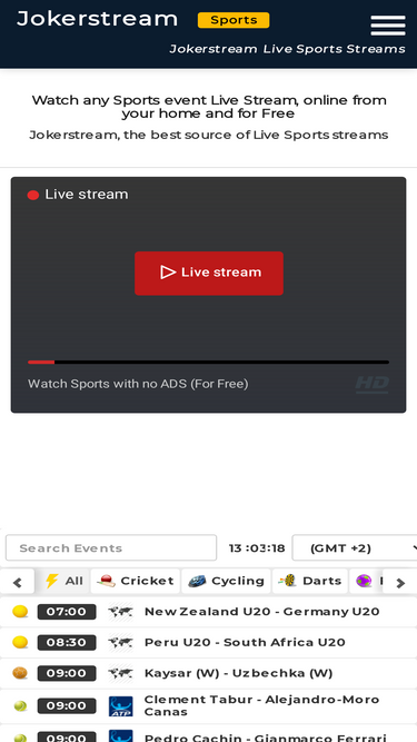 Joker live stream tennis new arrivals