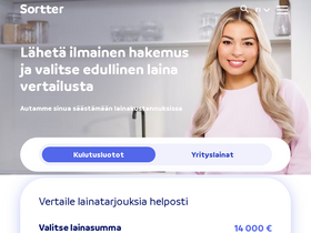 'sortter.fi' screenshot