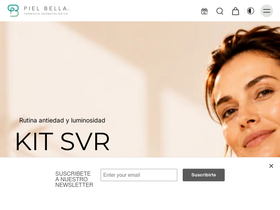 pielbella.mx homepage screenshot