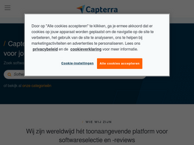 'capterra.nl' screenshot