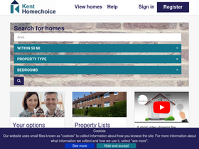 'kenthomechoice.org.uk' screenshot