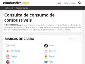 'combustivel.app' screenshot