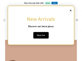 mariab.shop homepage screenshot
