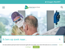 'mst.nl' screenshot