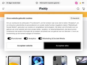 Ipaddy homepage screenshot