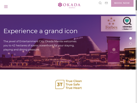 'okadamanila.com' screenshot