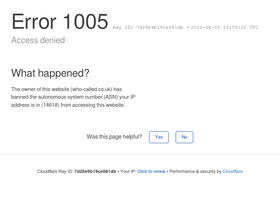 'who-called.co.uk' screenshot