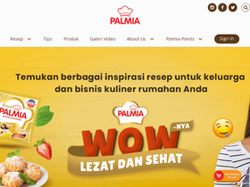 'palmia.co.id' screenshot