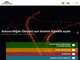 'ankaranigdeotoyolu.com' screenshot