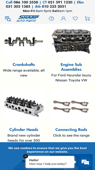 sharpautoparts.co.za