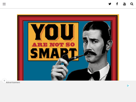 'youarenotsosmart.com' screenshot
