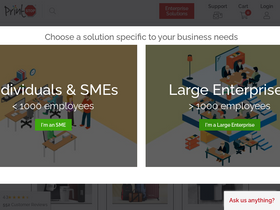 'printstop.co.in' screenshot