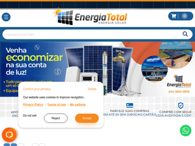 'energiatotal.com.br' screenshot