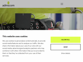 'admicom.fi' screenshot
