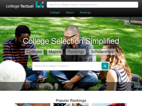 'collegefactual.com' screenshot