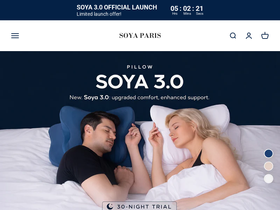 SOYA PARIS US website screenshot