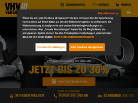 'vhv.de' screenshot