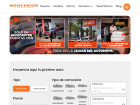 'movicenter.cl' screenshot