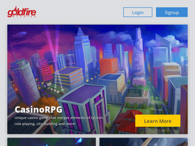 'goldfire.me' screenshot