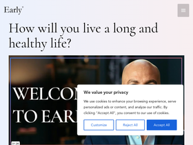 'earlymedical.com' screenshot