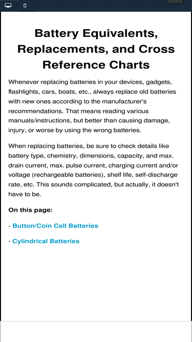 batteryequivalents.com