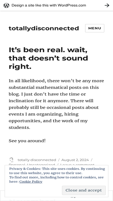 totallydisconnected.wordpress.com