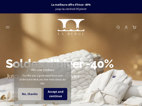 La Berge website screenshot