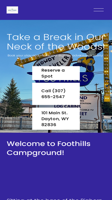 foothillscampground.com