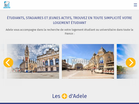 'adele.org' screenshot